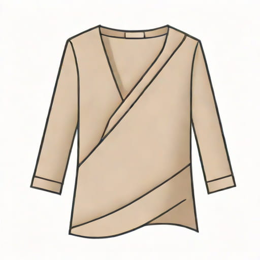 Zara Textured Asymmetric Top