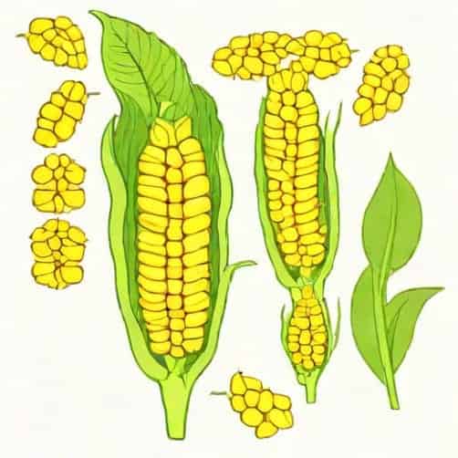 Zea Mays Longitudinal Section