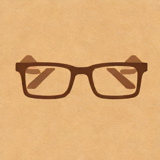 Zeelool Beasley Square Glasses Brown