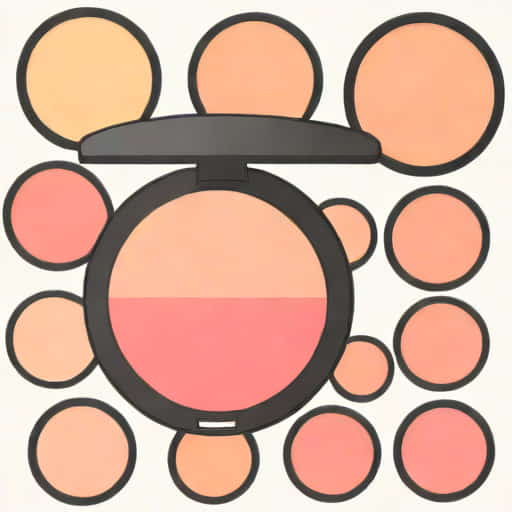 Zeesea 3 Color Concealer Blusher