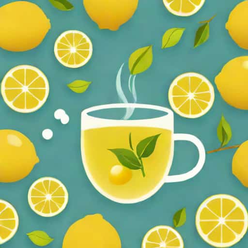 Zest Bursting With Goodness Lemon Tea