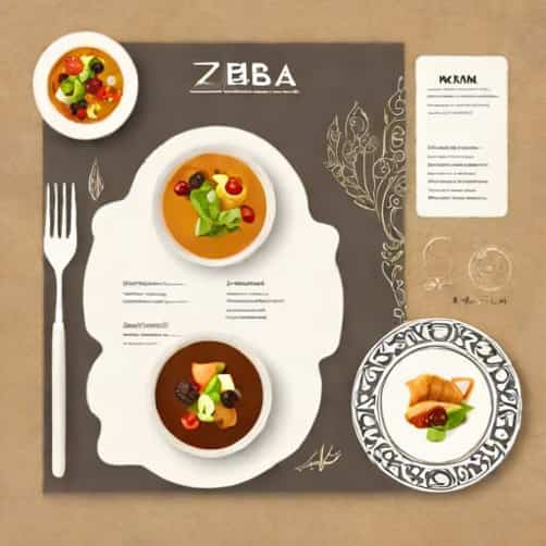 Ziba Persian Restaurant Menu