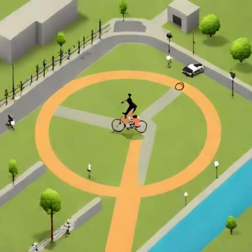 Zwift Park Perimeter Loop