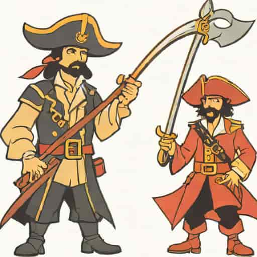 A Famous Swashbuckling Trio Of Old