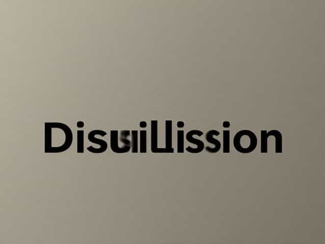 A Sentence For Disillusion