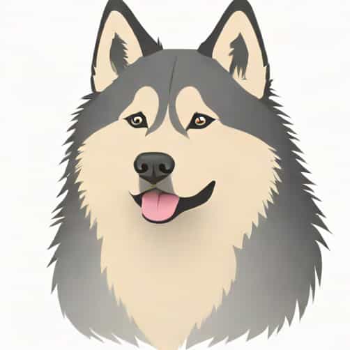 Akita X Alaskan Malamute