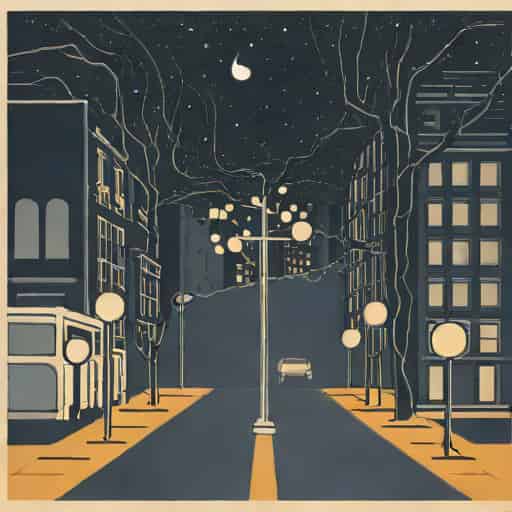 Avenue Camoens Nuit