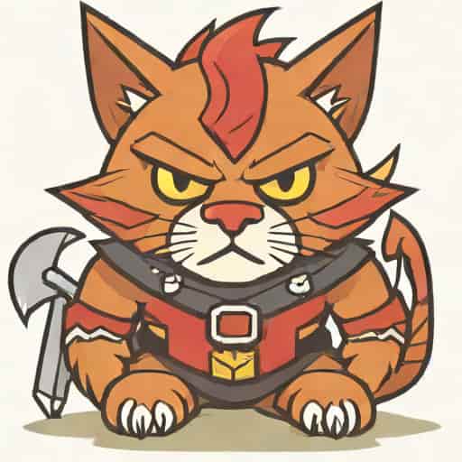Battle Kitty Orc X Iago