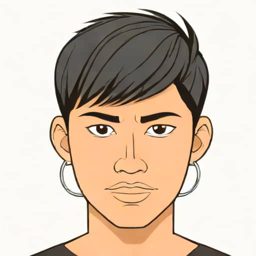 Black Wiry Hair On Head