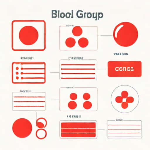 Blood Group Agglutination Chart