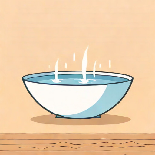 Bowl Of Water To Humidify Room