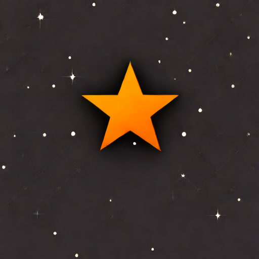 Bright Orange Star In Bootes Constellation