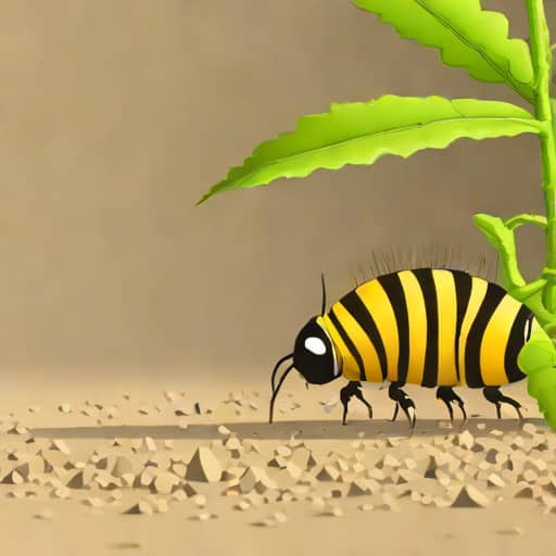 Can A Monarch Caterpillar Pupate On The Ground
