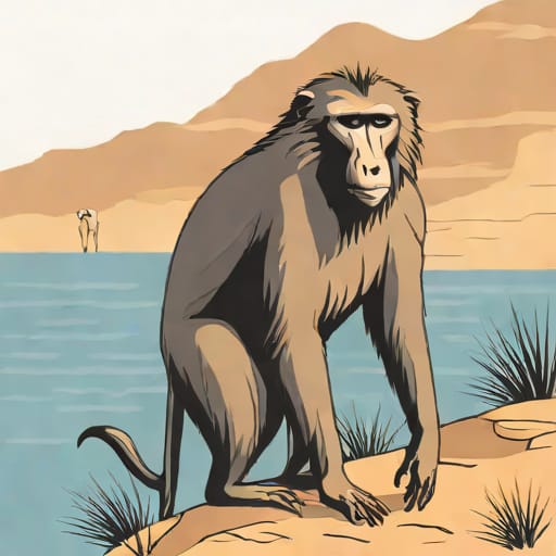 Cape Town Baboon Atlantic Seaboard