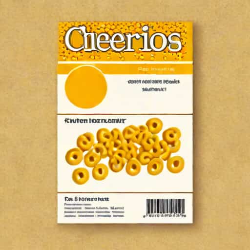 Cheerios Nutrition Label