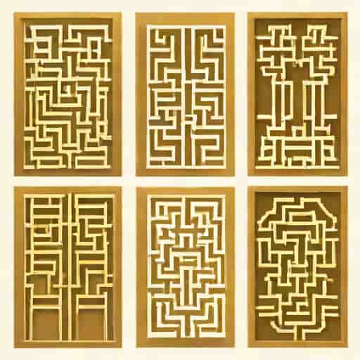 Chinese Fretwork Panels