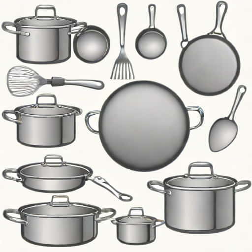Cookware Set Stainless Steel