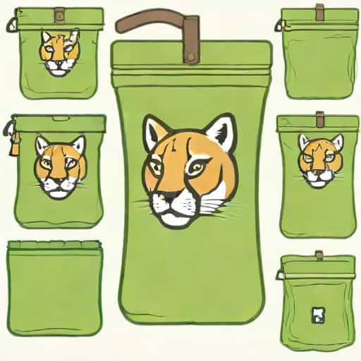 Cougar Wintergreen Pouches