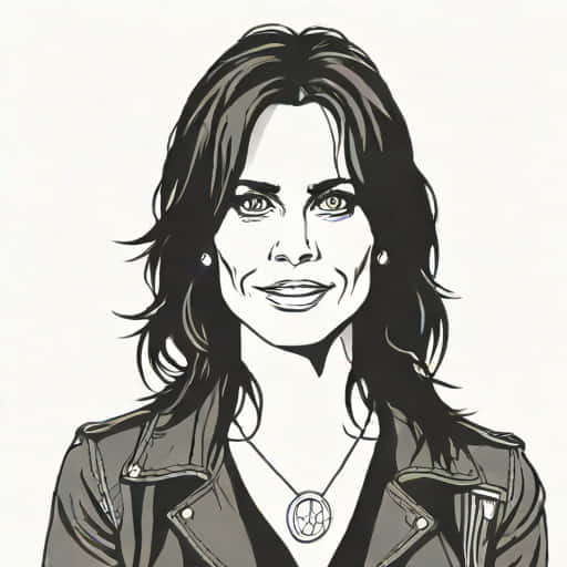 Courteney Cox Bruce Springsteen
