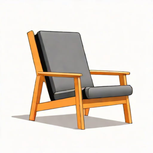 Danish Cabinetmaker Lounge Chair