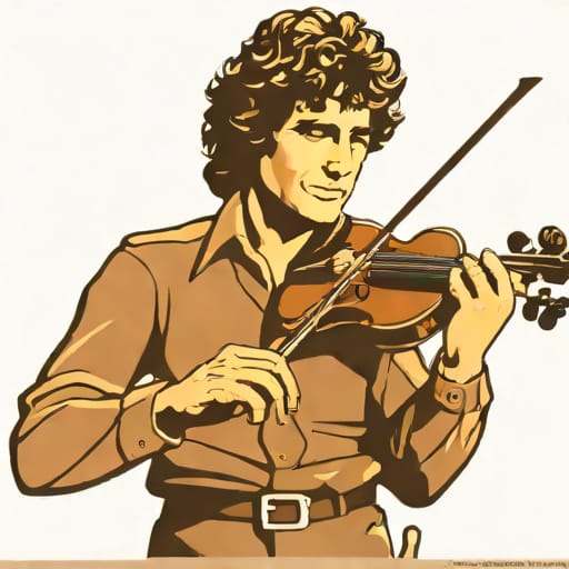 Did Michael Landon Play The Fiddle