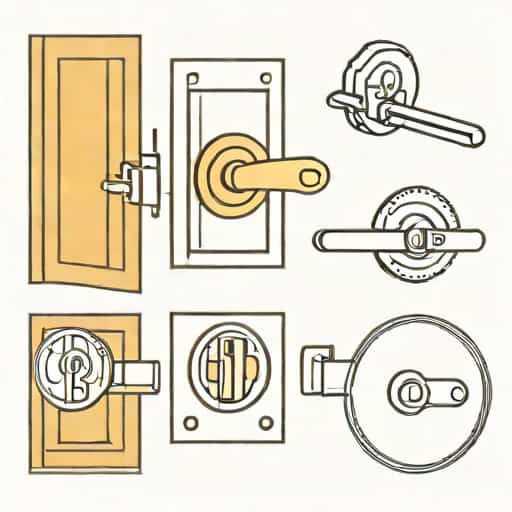 Door Lock Installation Kit