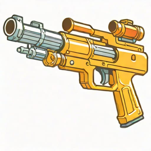 Double Barrel Gatling Water Gun