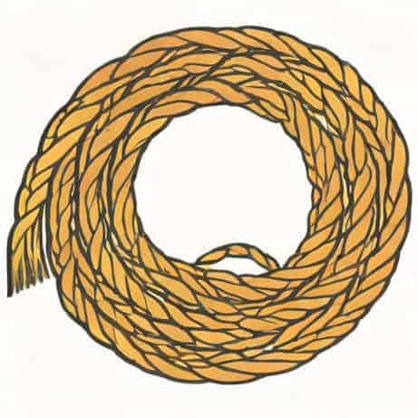 Double Strand From One Skein