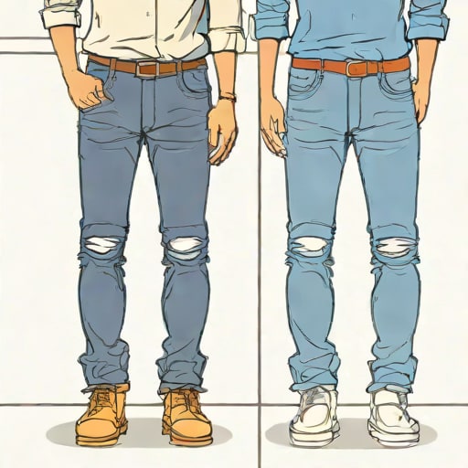 Drainpipe Jeans Vs Skinny Jeans