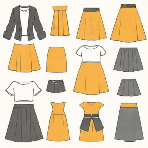 Elegant Skirt And Blouse Styles