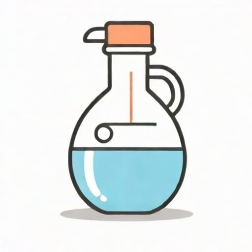 Empty Inoculate Flask New World
