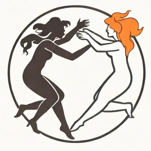 Ena Grabbed By Frantic Bacchante