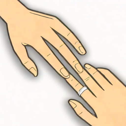 Engagement Ring Finger For Male And Female