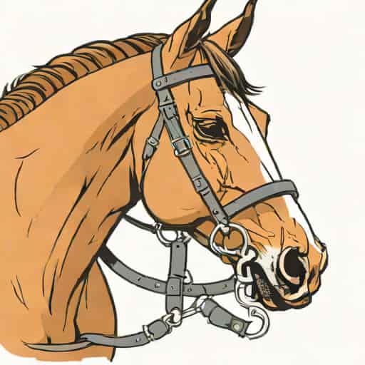 English Horse Headstall