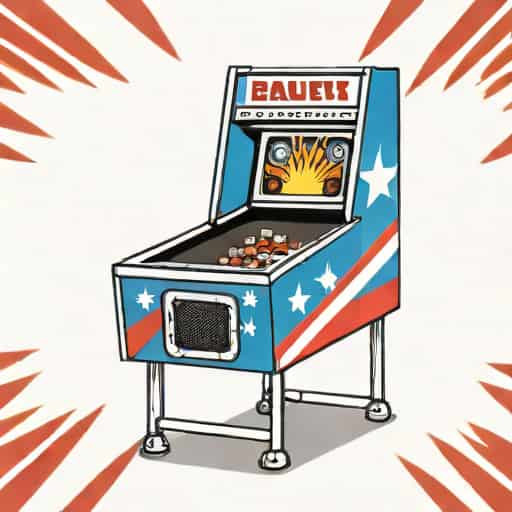 Evel Knievel Bally Pinball Machine