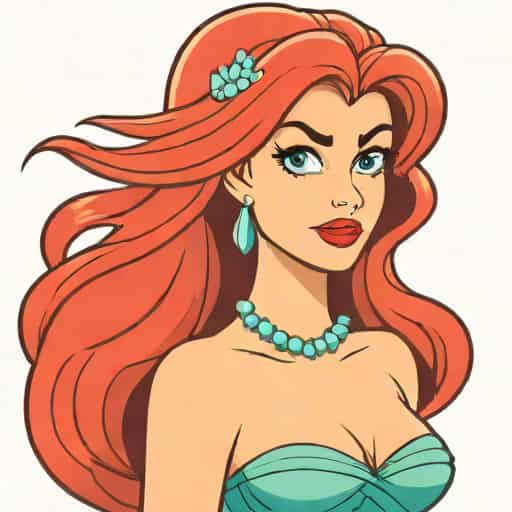 Evil Lady From Little Mermaid