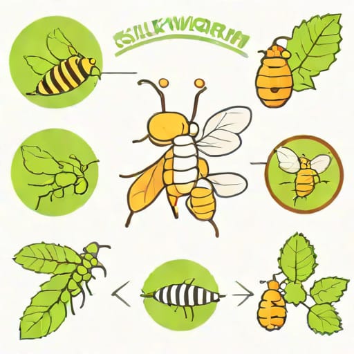 Explain The Life Cycle Of Silkworm