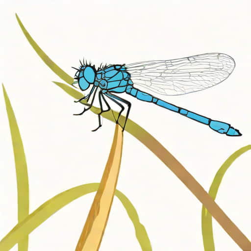 Familiar Bluet Damselfly