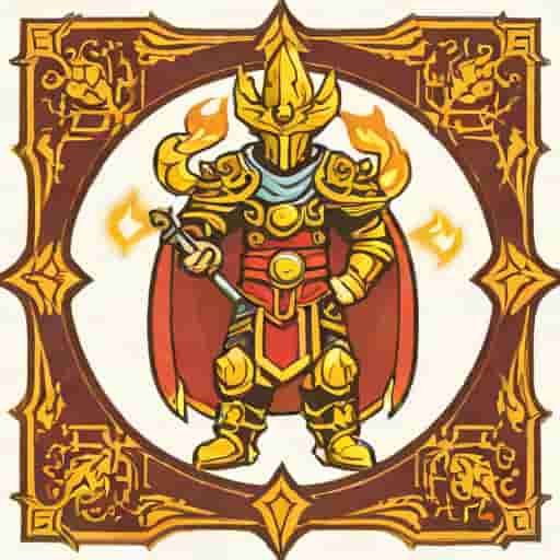 Fire King Courtier Ulcanix Tcg