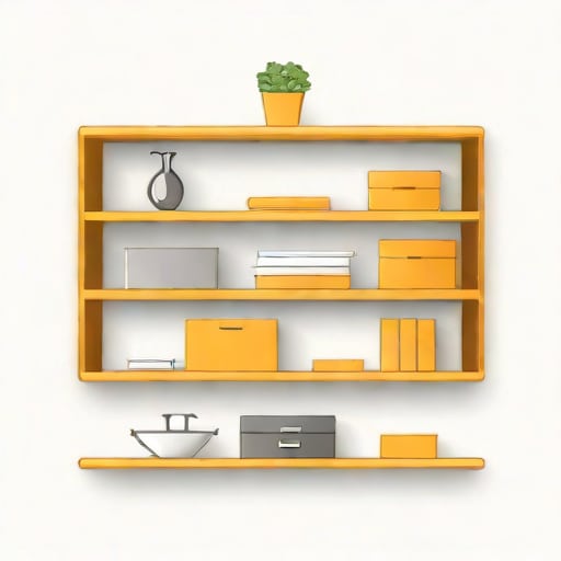 Floating Shelving Unit