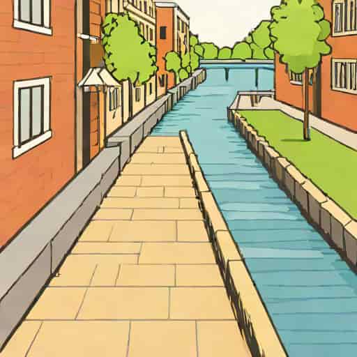 Footway Alongside Canal