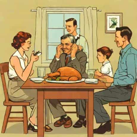 Freedom From Want Norman Rockwell