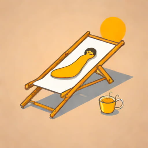 Fried Getting Suntanned