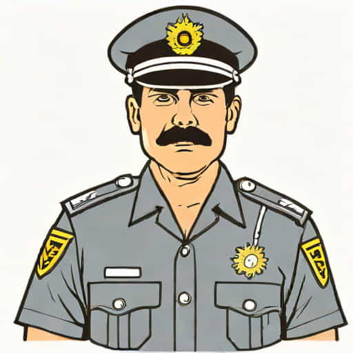 German Policeman Looks Like Southgate