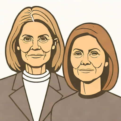 Gloria Steinem And Dorothy Pitman Hughes
