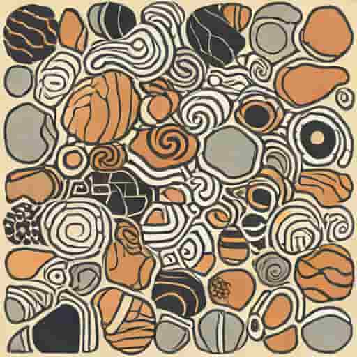 Gneiss Zentangle Pattern