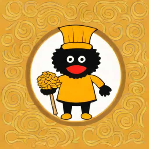 Golden Shred Marmalade Golliwog