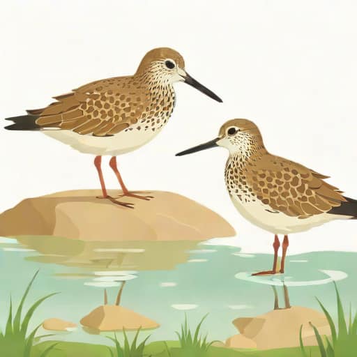 Green Sandpiper Vs Common Sandpiper