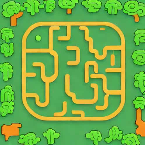 Grotty Grotto Maze Level 1