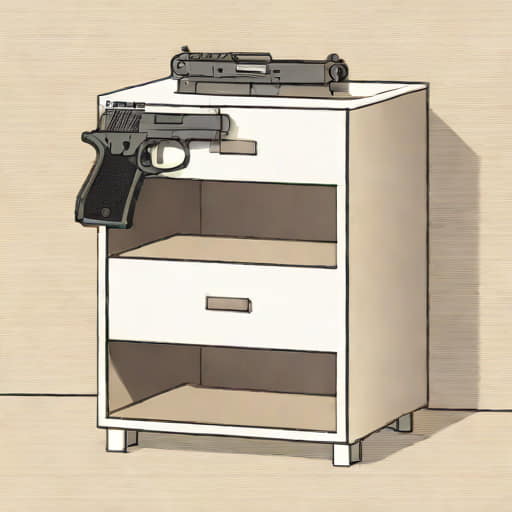 Gun Concealment Nightstand